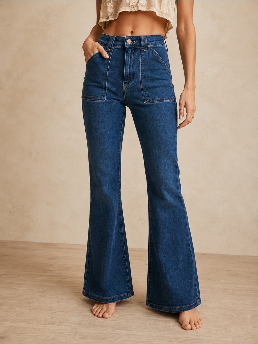 Anthropologie Pilcro The Icon High Rise Flare Jeans - Size 25
